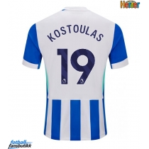 Brighton Charalampos Kostoulas #19 Hjemmedrakt 2025-26 Kortermet